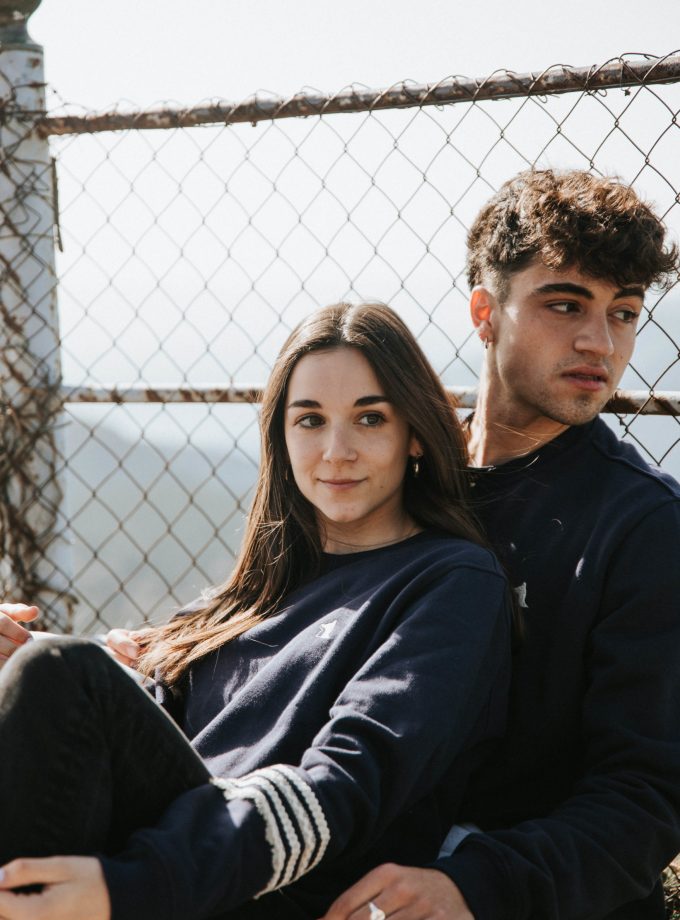 Navy Basic Sweatshirt