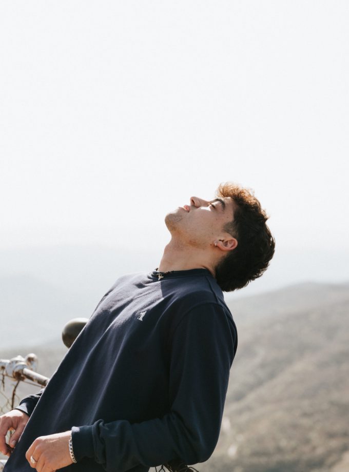Navy Basic Sweatshirt