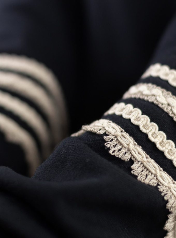 Black Etnic Sweatshirt