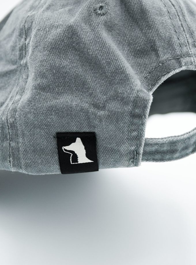Washed Gray Patch Cap