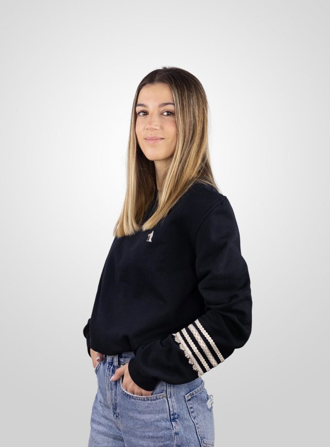 Black Etnic Sweatshirt