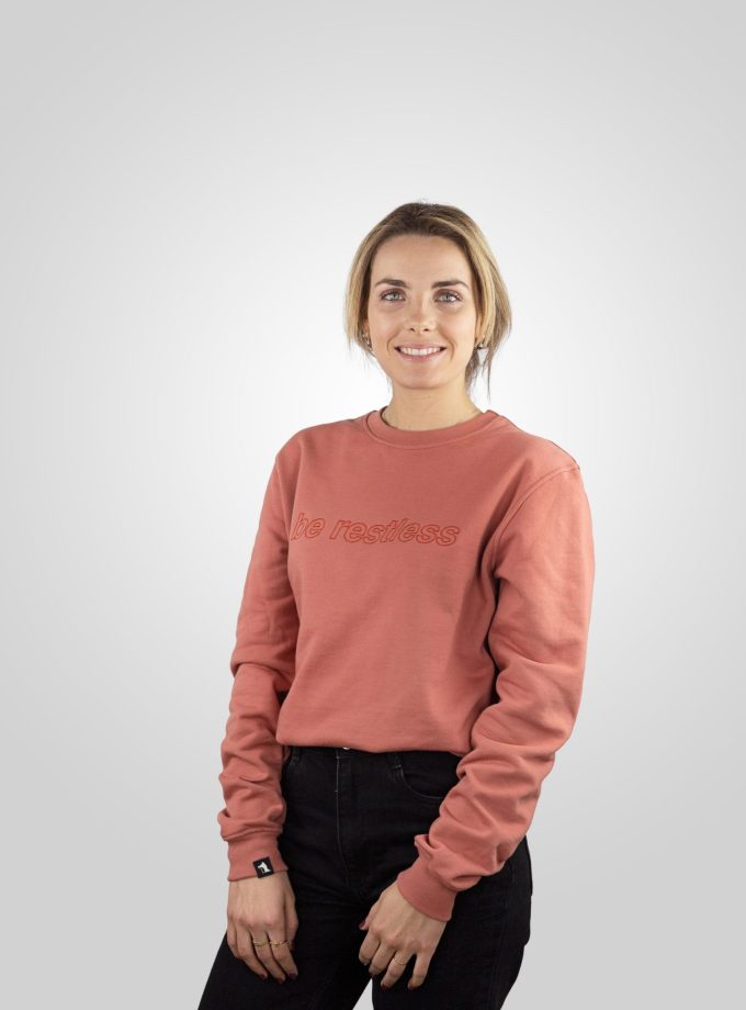 Coral Be Restless Sweatshirt