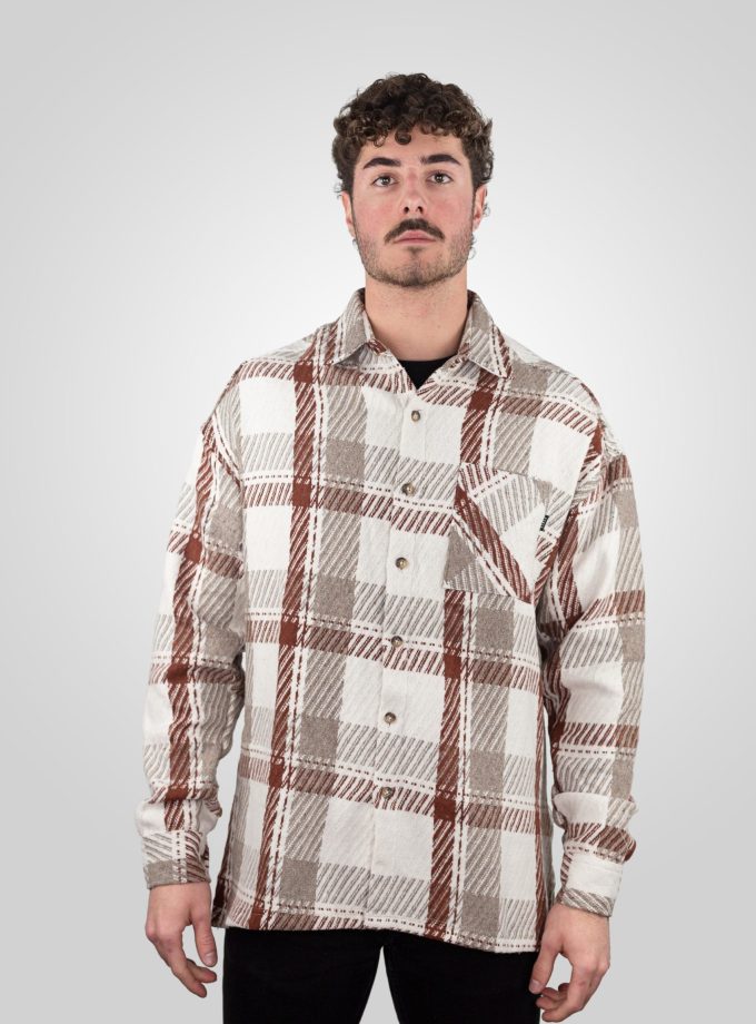 White Tartan Shirt